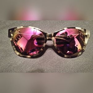 Maui Jim Sunglasses custom Pink lenses  Summertime tortoise MJ732-05T 54 16 140
